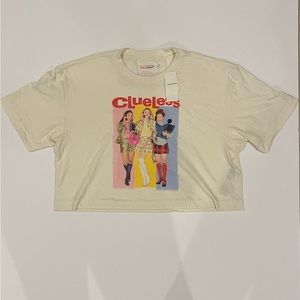 Abercrombie & Fitch Clueless crop t-shirt Size XS